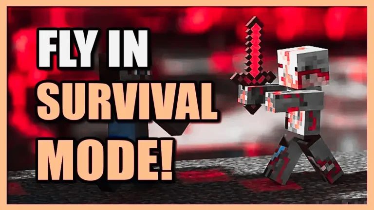 Fly in Survival Mode in Minecraft