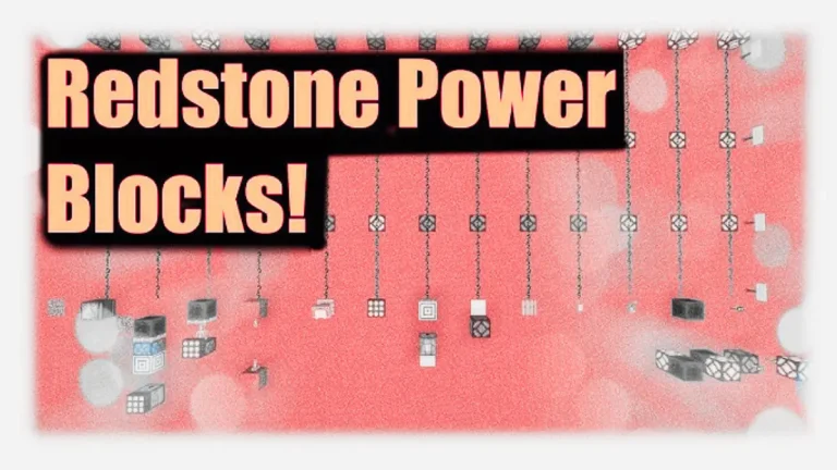 Redstone Power in Minecraft